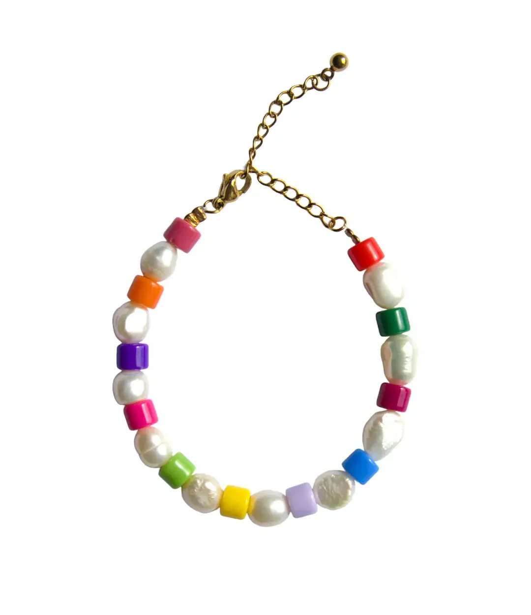 colourful-pearl-armband